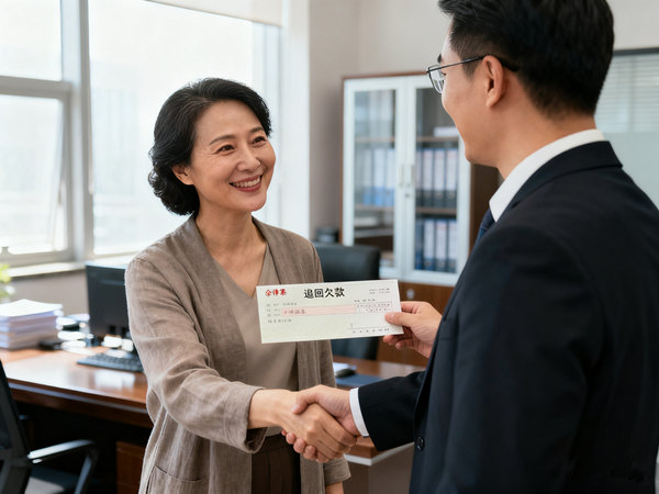 恭喜深圳陆女士多年欠款成功追回